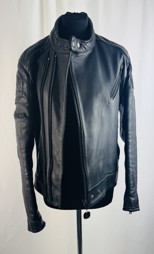 Vintage lewis leathers black - leathers,