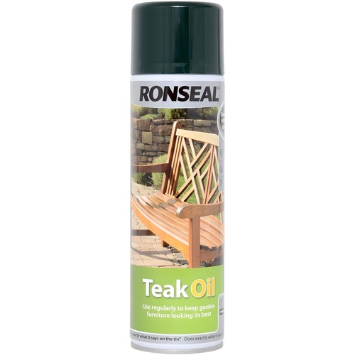 Ronseal teak oil - ronseal, aerosol