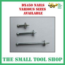 NAILS TO FIT HILTI DX450, GENUINE TORNADO / JCP BOX 100 NAILS *VARIOUS SIZES*
