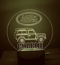 Car Themed LED Night Light -
