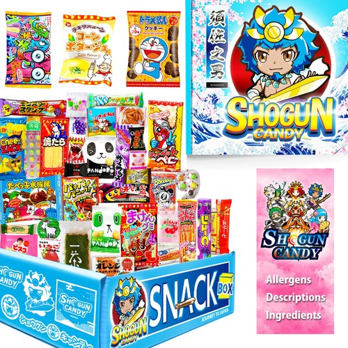 Japanese candy snacks box 40 - japanese,