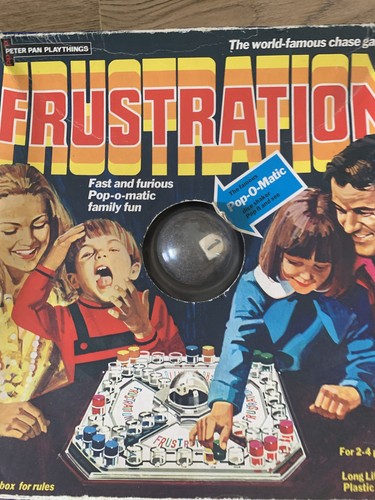 Vintage game frustration - game,