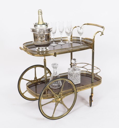 Vintage french walut brass - vintage,