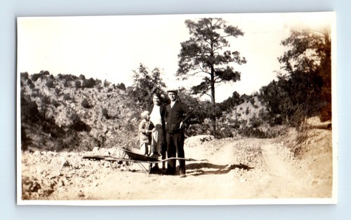 Old vintage photo man - old, woman