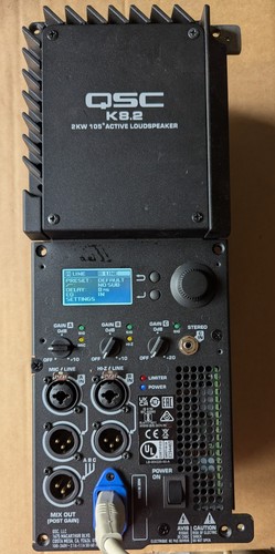 Qsc power àmp module - qsc, k8.2