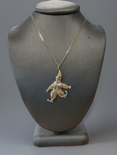 9ct Yellow Gold Hollow Clown