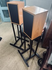 Linn Kans Mk1 Teak With Dedicated Stands 