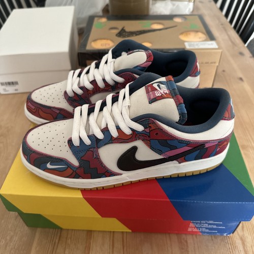 Nike dunk low pro parra - x,