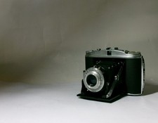 Mint Agfa Isolette II from 1951 with Agnar and Vario 200 Lock