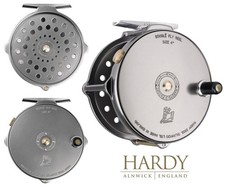 Hardy 1939 Bougle Heritage Fly Reel 3 1/2 Inch #5/6/7 Classic Fishing Gunmetal