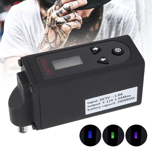 Cordless tattoo power supply - power,
