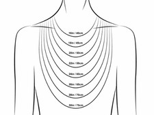 9ct Yellow Gold Diamond Cut Belcher Necklace Chain 16"/18"/20"/22"/24" Jewellery