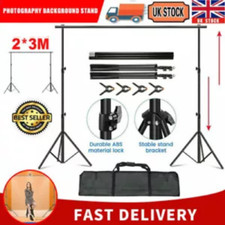 Adjustable Photography Background Support Stand Photo Backdrop Crossbar Kit