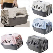 Portable Large Dog Cat Carrier Box Pet Puppy Transporter Travel Cage Vet Crate