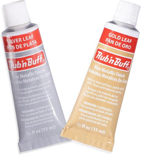 Rub buff wax metallic - n,