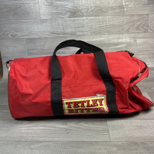 Tetleys bitter red holdall - tetleys,