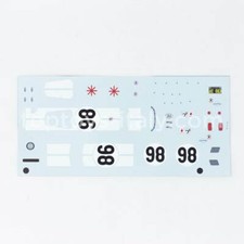 Ac Cobra 427 Team Shelby American 1:24 Slot Car Waterslide Decals