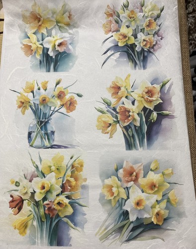 Rice paper for decoupage - rice,