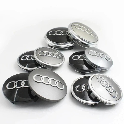 Audi alloy wheel centre caps - alloy,
