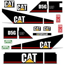 Decal Kit fits CAT D5G-LGP Crawler Dozer Series 4 Complete D5-G 7yr Sticker USA