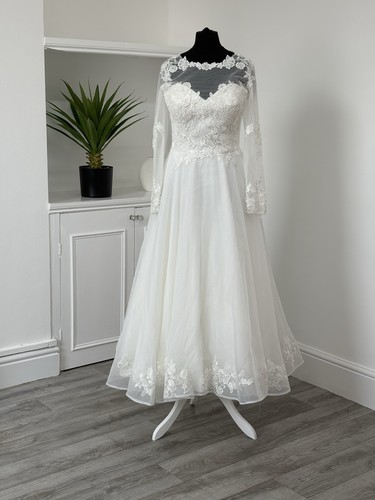 White rose wedding dress 12 - rose,