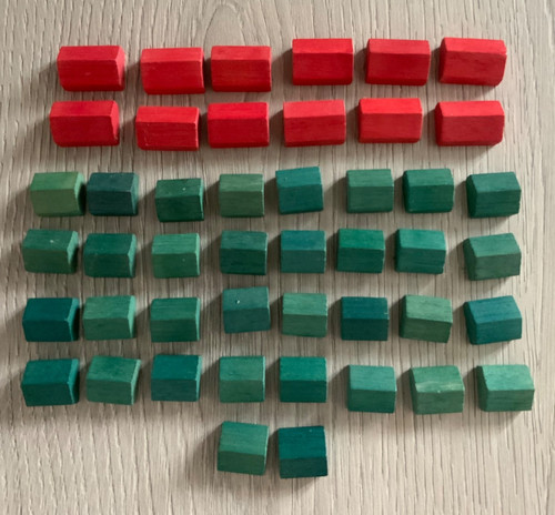 Monopoly pieces 1950s 34 - 1950s,