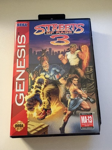 Streets rage sega genesis - streets, of