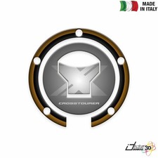 GOLD RESIN PETROL CAP STICKER