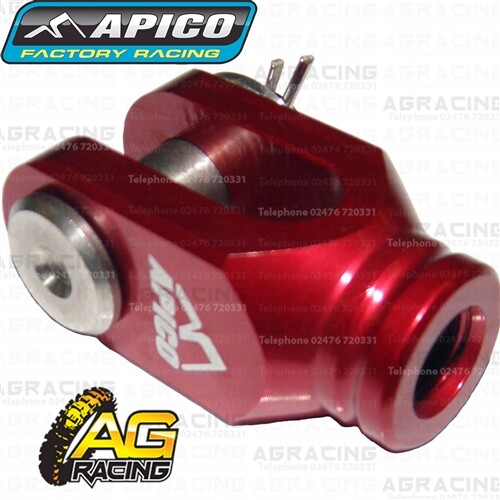 Apico red rear brake clevis - brake,