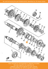 YAMAHA Circlip, 93440-62032