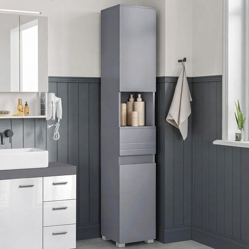 Elegant tall bathroom cabinet - elegant,