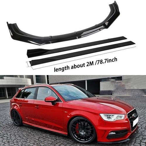 Gloss black front - gloss, bumper