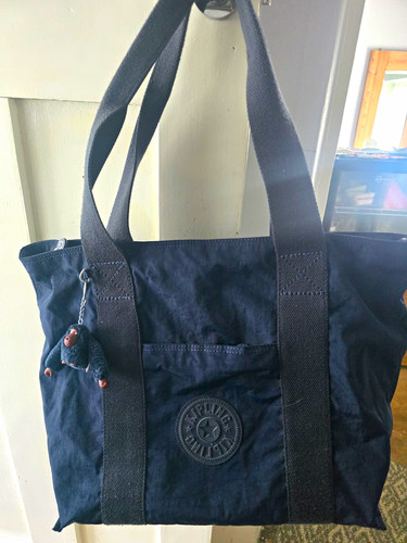 Kipling navy blue nylon - kipling,