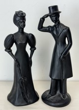 Set Of 2 Black Silhoutte Royal