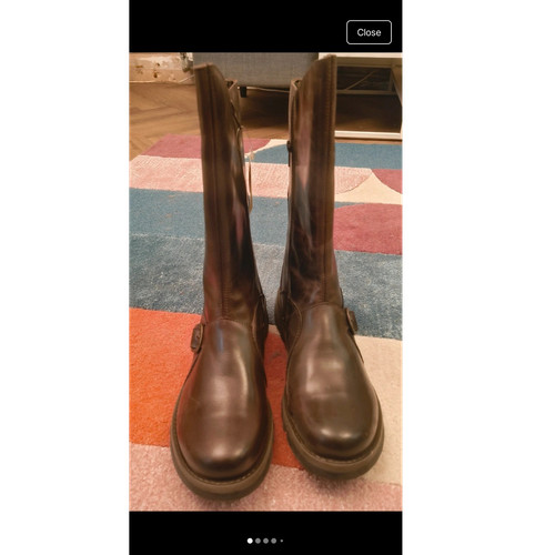 Fly london mes brown - london, leather