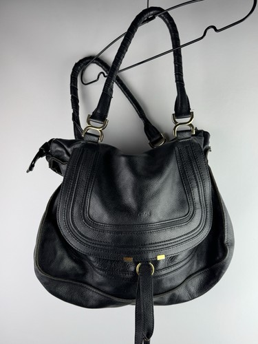 Chloe marcie leather - leather, handbag