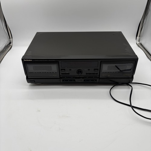 Technics double cassette deck - technics,