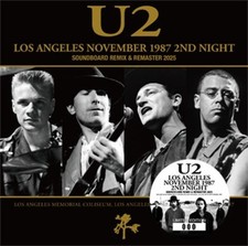 U2 - LOS ANGELES NOVEMBER 1987 2ND NIGHT: SOUNDBOARD REMIX & REMASTER 2025 (2CD)