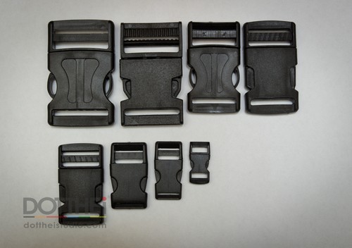 Delrin plastic side release - delrin,