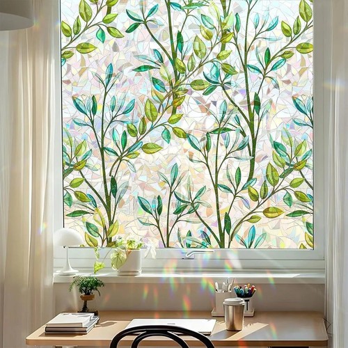 Rainbow frosted window film - rainbow,