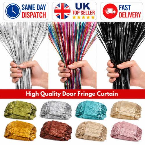 Hanging glitter curtains - hanging,