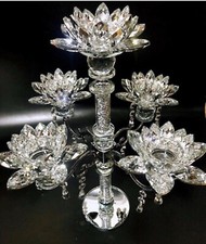 Crushed Diamond Candle Holder