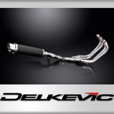 Yamaha XJ600 Diversion 1992-2004 Full Exhaust 4-1 350mm Round Carbon Silencer