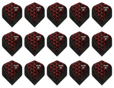 5 Sets Target Agora Ultra Ghost Standard Shape Flights – Ships w/ Tracking – Red