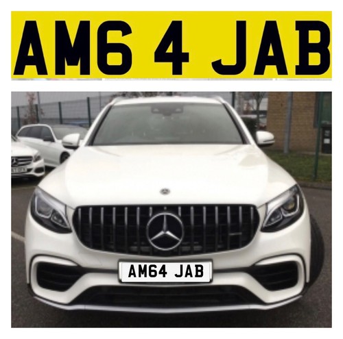 Private number plates am64 - number,