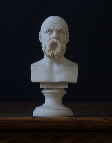 Bust socrates sculpture - bust,
