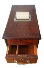 Antique Mahogany Autographic