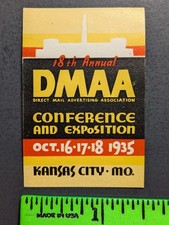 Vintage 1935 DMAA Direct Mail