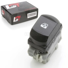 ELECTRIC WINDOW CONTROL SWITCH FRONT LEFT FOR RENAULT MEGANE 2 II GREY BASE