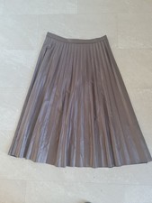 Ladies brown  maxi pleated
